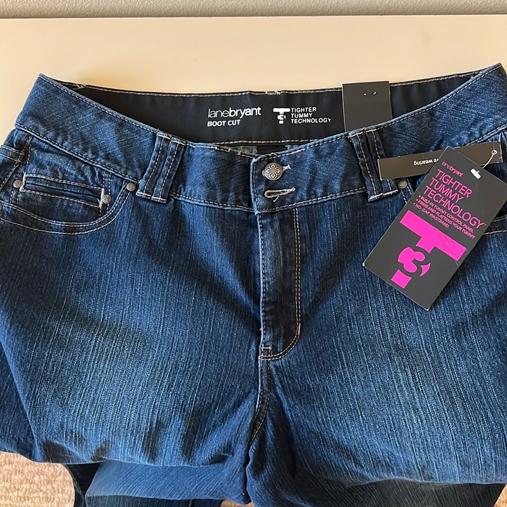New With Tags Lane Bryant boot Cut Jeans